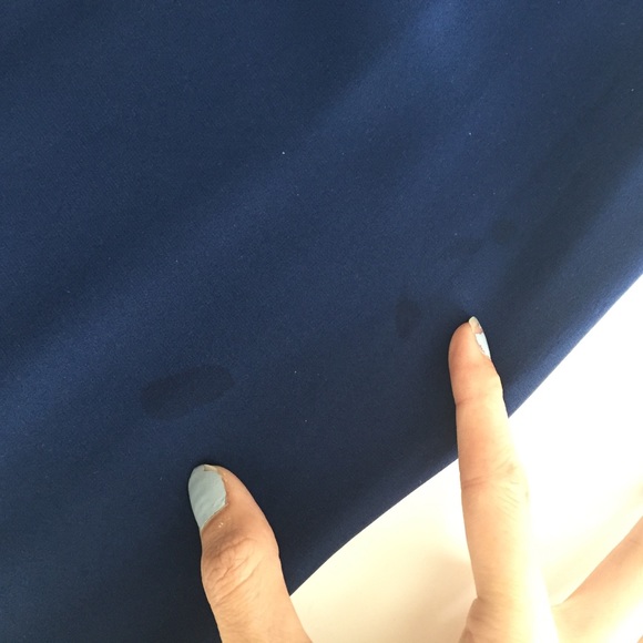 Tucker NYC sleeveless blue drape jumpsuit M - Picture 11 of 16